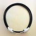 <I>Dove</I> Necklace, Sterling, leather