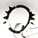 Bracelet, Sterling, leather