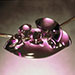 Pendant, Carved amethyst