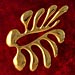 Brooch, 18k gold